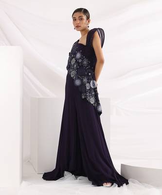 Heather Plum Jumpsuit 1