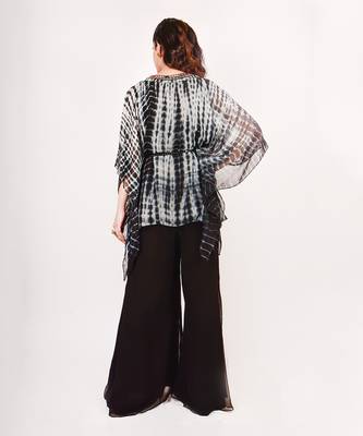 Black Tie Dye Kaftan Set 3