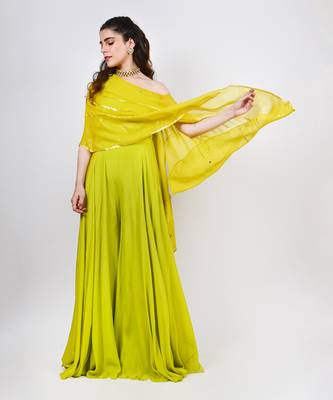Parrot Green Jumpsuit 1