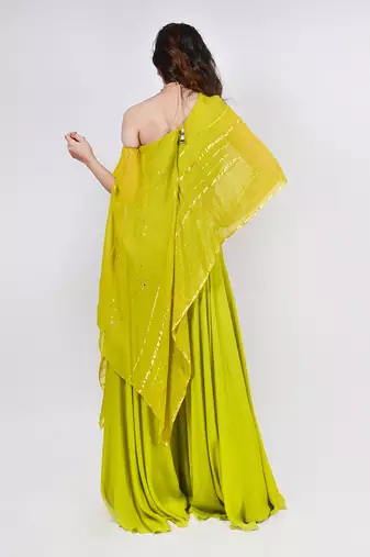 Parrot Green Jumpsuit