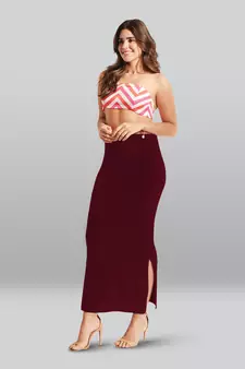 Lyra Women Saree Shapewear Bossa Nova Colour Plus Size Pack of 1