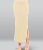 Lyra Women Saree Shapewear Cream Colour Free Size Pack of 1