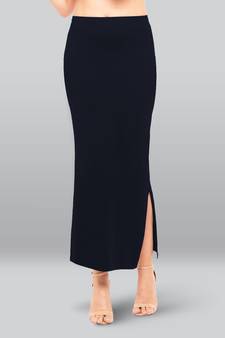 Lyra Women Saree Shapewear Deep Navy Colour Free Size Pack of 1