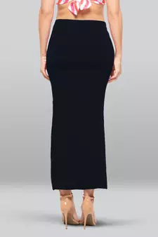 Lyra Women Saree Shapewear Deep Navy Colour Free Size Pack of 1