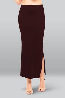 Lyra Women Saree Shapewear Deep Maroon Colour Free Size Pack of 1