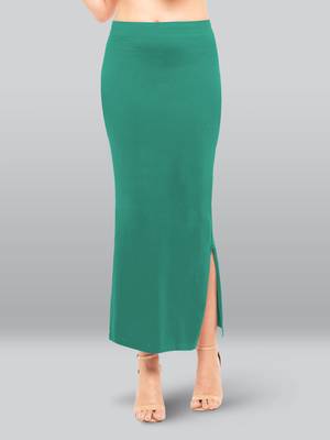 Lyra Women Saree Shapewear Jade Colour Plus Size Pack of 1 1