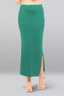 Lyra Women Saree Shapewear Jade Colour Plus Size Pack of 1