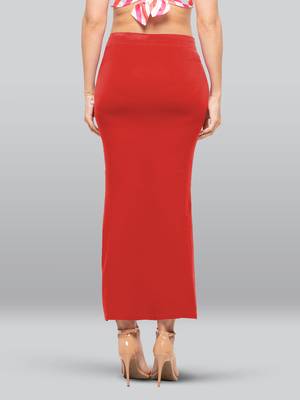 Lyra Women Saree Shapewear Mango Colour Plus Size Pack of 1 2