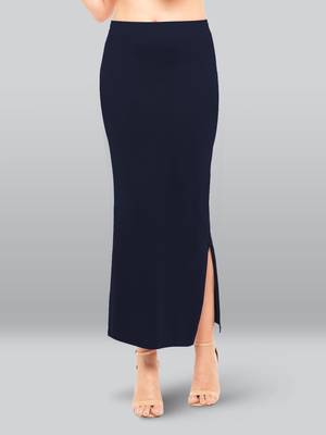 Lyra Women Saree Shapewear Midnight navy Colour Free Size Pack of 1 1