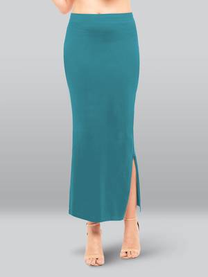 Lyra Women Saree Shapewear MZ.Green Colour Free Size Pack of 1 1