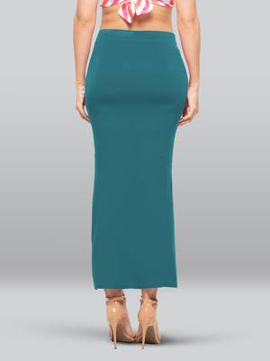 Lyra Women Saree Shapewear MZ.Green Colour Plus Size Pack of 1 2