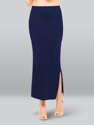 Lyra Women Saree Shapewear Navy Blue Colour Free Size Pack of 1 1