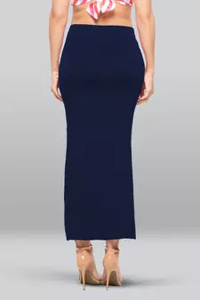 Lyra Women Saree Shapewear Navy Blue Colour Free Size Pack of 1