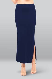Lyra Women Saree Shapewear Navy Blue Colour Plus Size Pack of 1