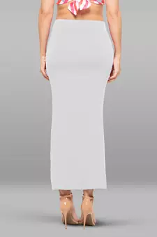 Lyra Women Saree Shapewear Off White Colour Free Size Pack of 1