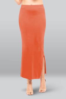 Lyra Women Saree Shapewear Orange Colour Plus Size Pack of 1