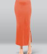 Lyra Women Saree Shapewear Orange Colour Plus Size Pack of 1