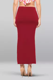 Lyra Women Saree Shapewear Parry Red Colour Free Size Pack of 1