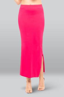 Lyra Women Saree Shapewear Romantic Rani Colour Plus Size Pack of 1