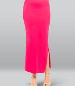 Lyra Women Saree Shapewear Romantic Rani Colour Plus Size Pack of 1