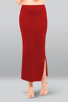 Lyra Women Saree Shapewear Red Colour Plus Size Pack of 1