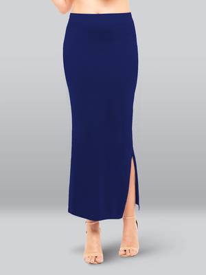 Lyra Women Saree Shapewear Royal Blue Colour Plus Size Pack of 1 1