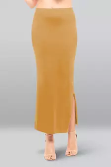 Lyra Women Saree Shapewear Yellow Colour Free Size Pack of 1