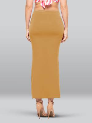 Lyra Women Saree Shapewear Yellow Colour Free Size Pack of 1 2