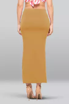 Lyra Women Saree Shapewear Yellow Colour Plus Size Pack of 1