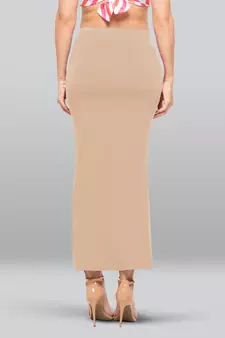 Lyra Women Saree Shapewear Skin Colour Free Size Pack of 1