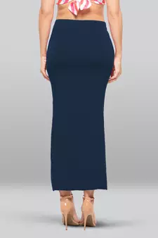 Lyra Women Saree Shapewear True Blue Colour Free Size Pack of 1