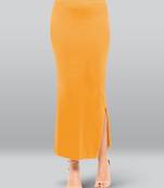 Lyra Women Saree Shapewear Turmeric Colour Free Size Pack of 1