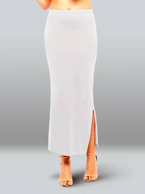 Lyra Women Saree Shapewear White Colour Free Size Pack of 1 1