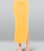 Lyra Women Saree Shapewear Yellow Colour Plus Size Pack of 1