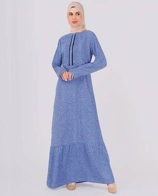 Premium Rayon Printed Abaya | SILK ROUTE | LENGTH 56 1