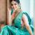 SKY BLUE BRIDAL BEAUTIFUL SAREE 