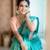 SKY BLUE BRIDAL BEAUTIFUL SAREE 