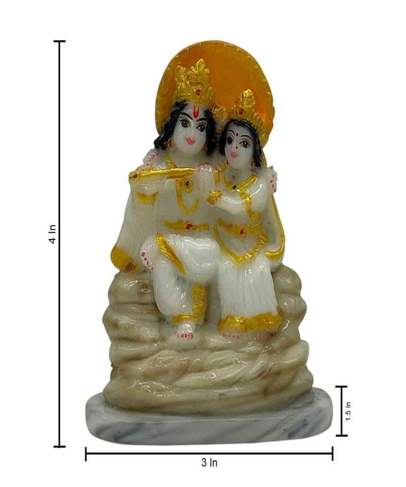 Chaque Decor  Shiv Ji Handpainted Idol For Success & Gifts/Pooja Room/Home Decoration