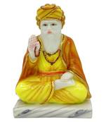 Chaque Decor  Guru Nanak Handpainted Idol For Success & Gifts/Pooja Room/Home Decoration