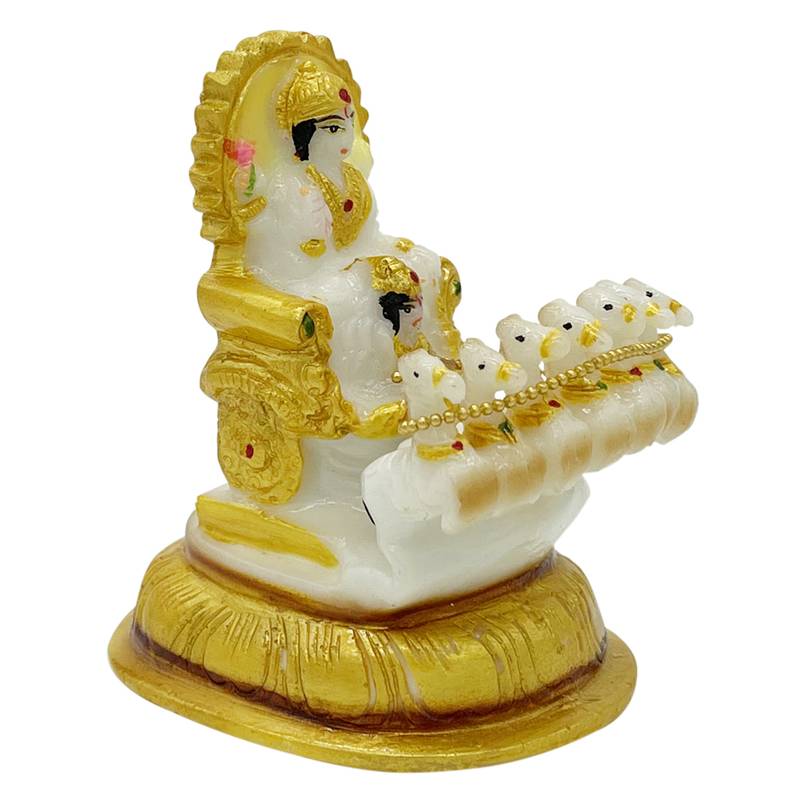 Chaque Decor  Surya Dev Handpainted Idol For Success & Gifts/Pooja Room/Home Decoration