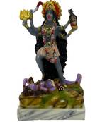 Chaque Decor  Kali Handpainted Idol For Success & Gifts/Pooja Room/Home Decoration