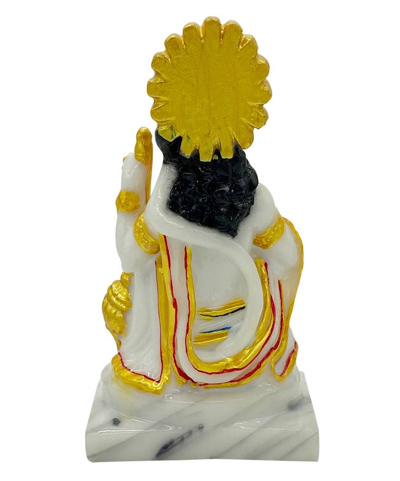 Chaque Decor  Hanuman Handpainted Idol For Success & Gifts/Pooja Room/Home Decoration
