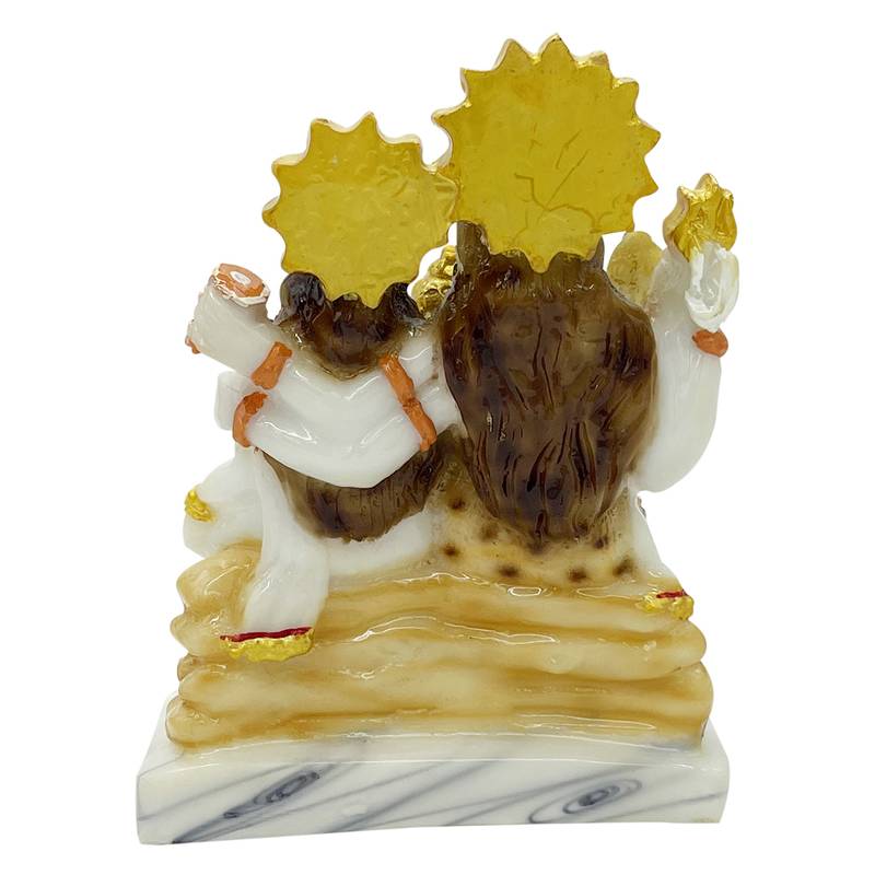 Chaque Decor  Shiv Parivar Handpainted Idol For Success & Gifts/Pooja Room/Home Decoration
