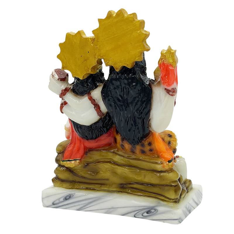 Chaque Decor  Shiv Parivar Handpainted Idol For Success & Gifts/Pooja Room/Home Decoration