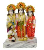 Chaque Decor  Ram Darbar Handpainted Idol For Success & Gifts/Pooja Room/Home Decoration