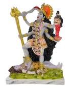 Chaque Decor  Kali Handpainted Idol For Success & Gifts/Pooja Room/Home Decoration