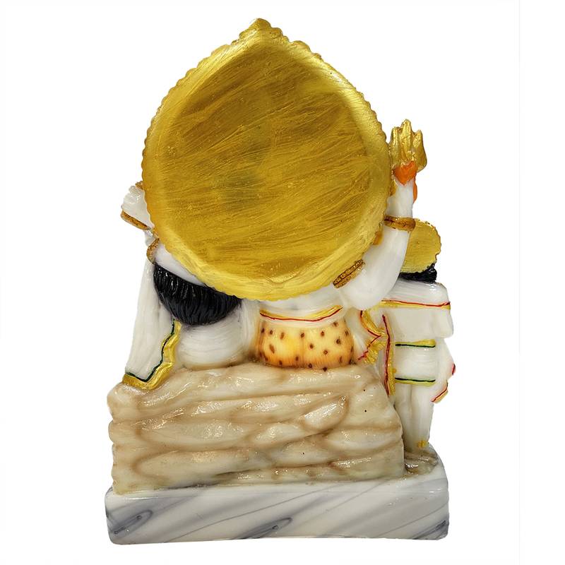 Chaque Decor  Shiv Parivar Handpainted Idol For Success & Gifts/Pooja Room/Home Decoration