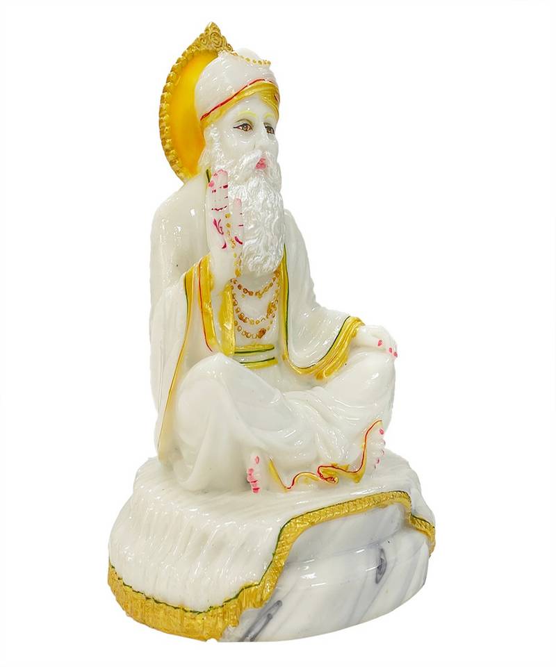 Chaque Decor  Guru Nanak Handpainted Idol For Success & Gifts/Pooja Room/Home Decoration