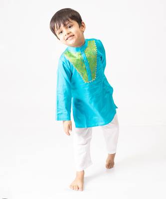 Sky Blue Kurta Set 1