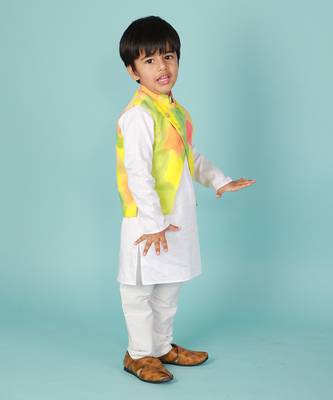 Colour Splash Nehru Jacket Set 5